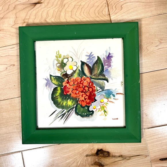 Vintage‎ Floral Watercolor - Picture 1 of 4